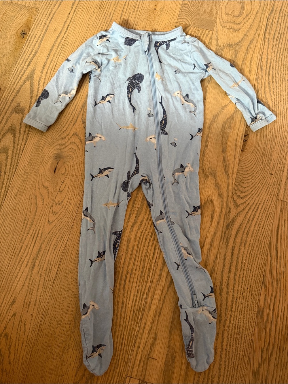 Light blue Shark Kyte Baby sleeper